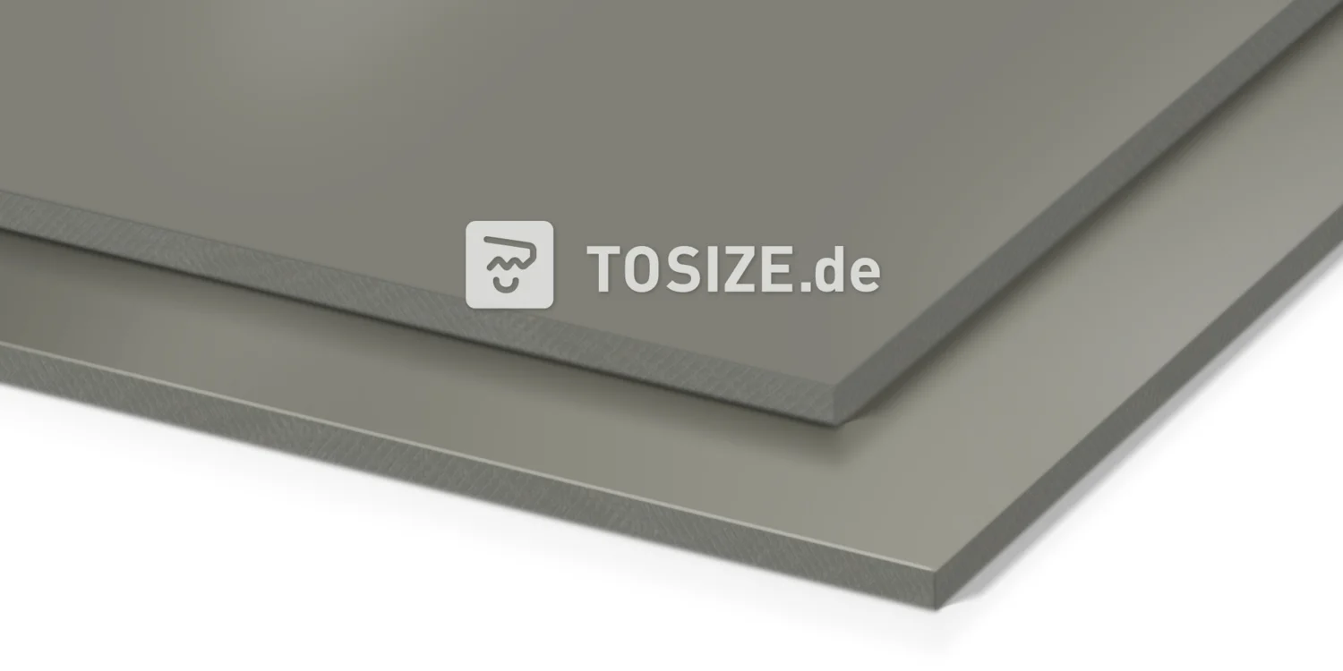 Wall panel concrete gray high gloss