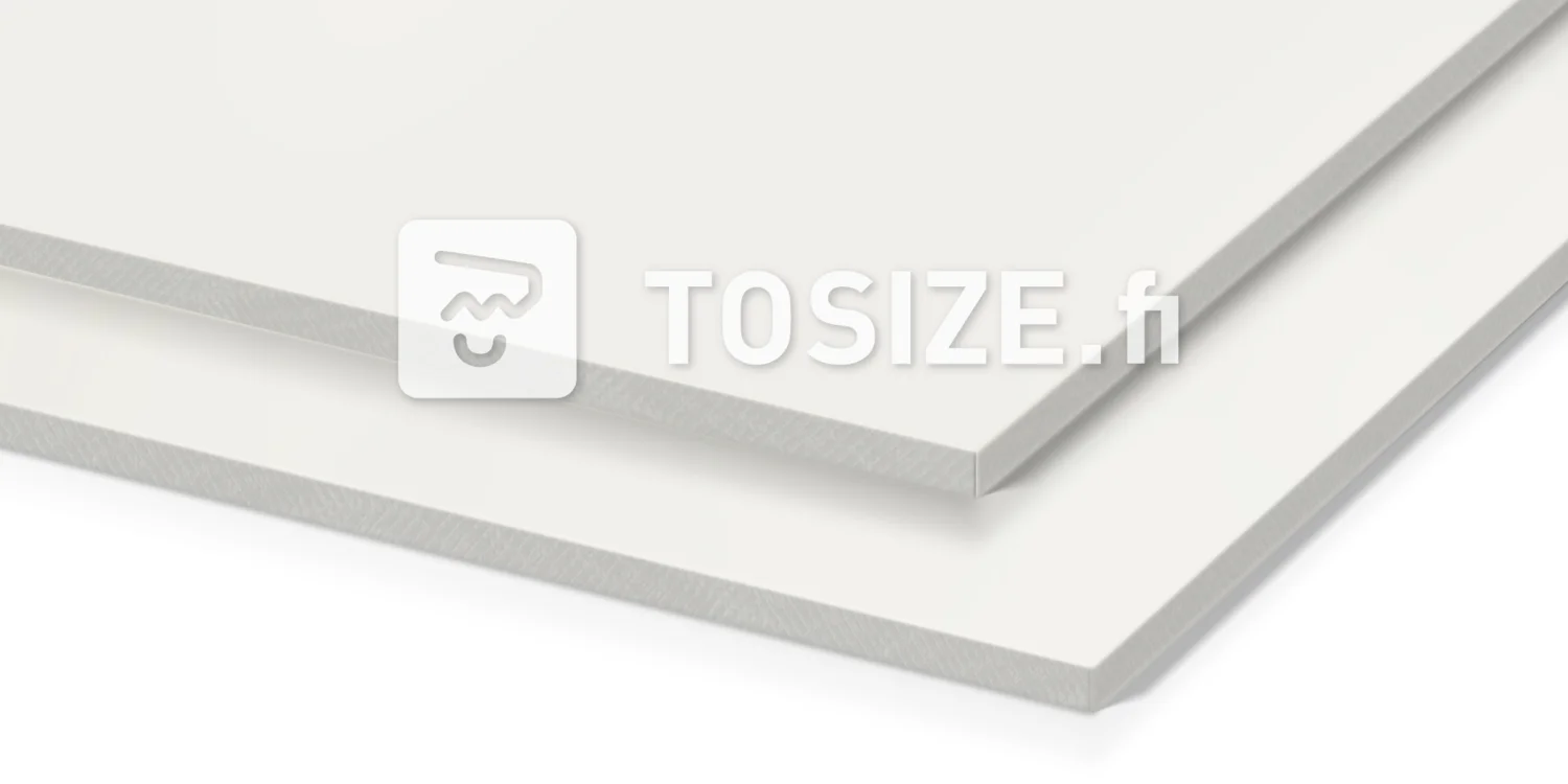 Wall panel traffic white high gloss