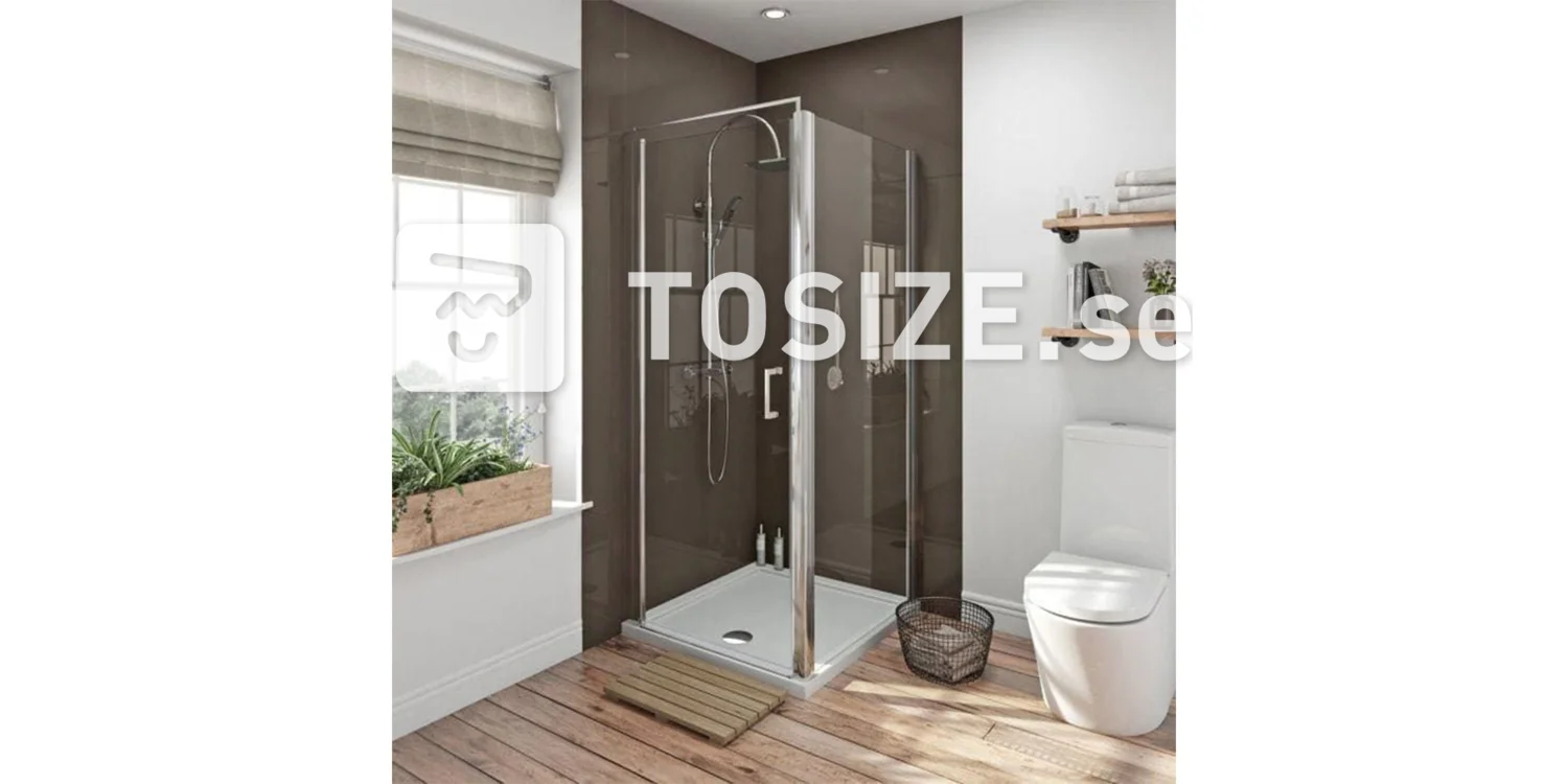 Wall panel beige gray high gloss
