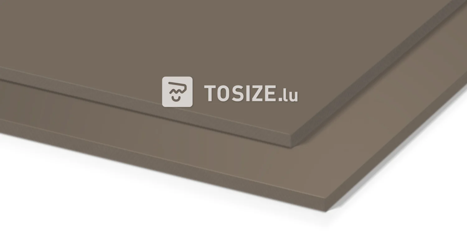 Panneau mural beige gris mat