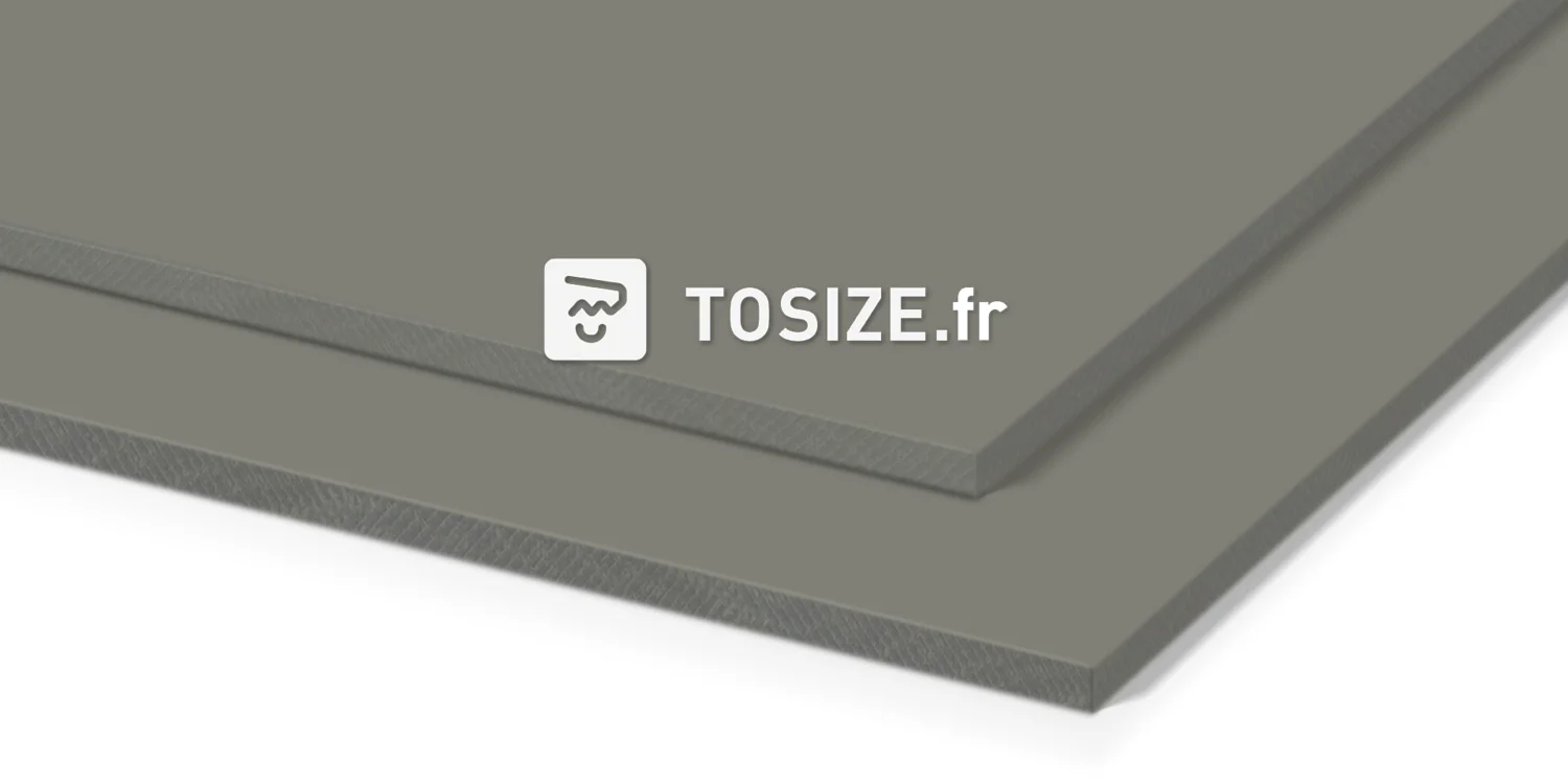 Wall panel concrete gray matt