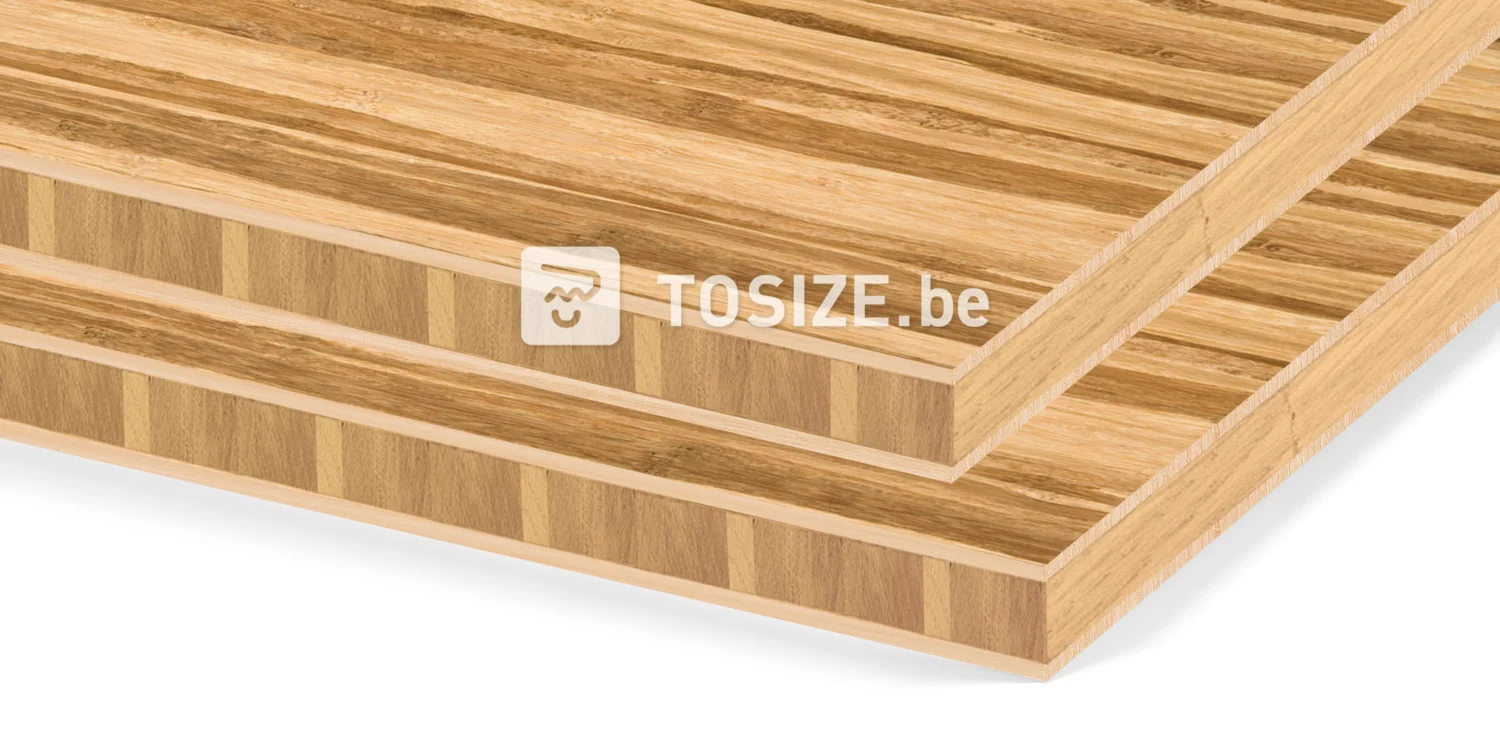 Hot Sale Bamboo Veneer Sheets Vertical Bamboo Wood Core for