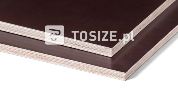 Phenolic Plywood Birch dark brown 9 mm