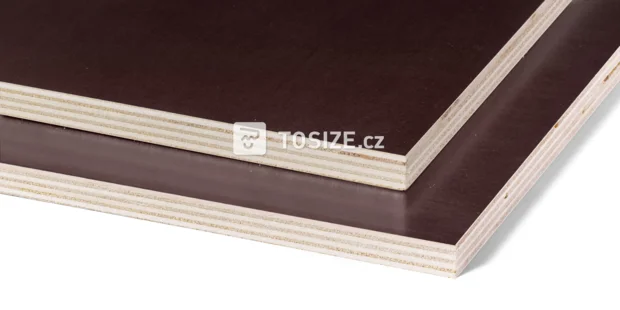 Phenolic Plywood Chinese poplar dark brown 18 mm