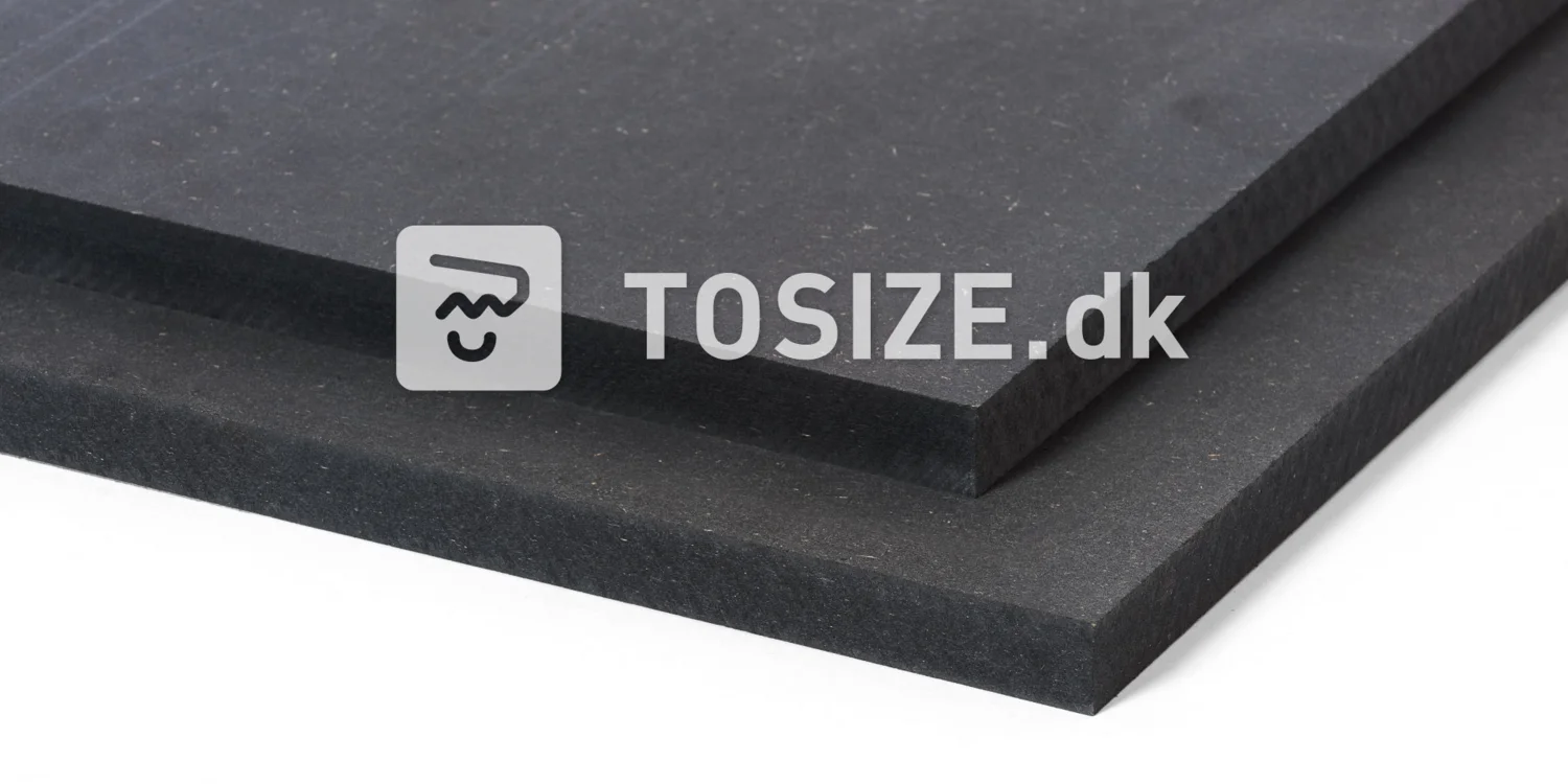 MDF fire retardant Black