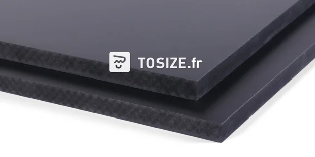 MDF Water-resistant Black - High Gloss lacquered 18 mm