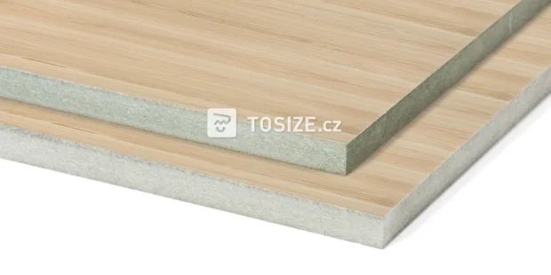 MDF Water-resistant Oak Dose Veneered 19 mm