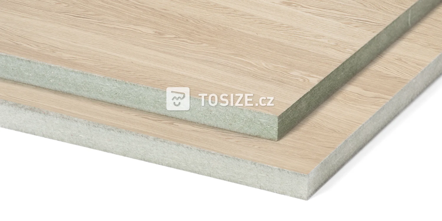 MDF Water-resistant Oak Quartered veneer brushed