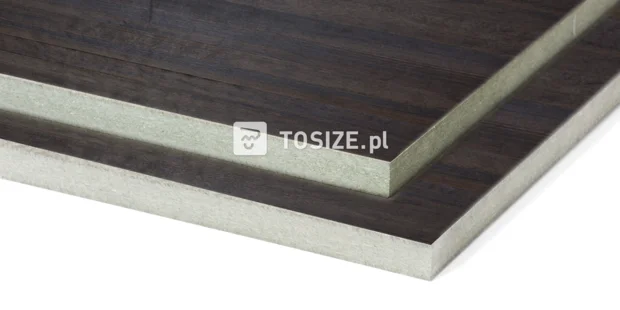 MDF Water-resistant Oak mix veneer smoked 19 mm