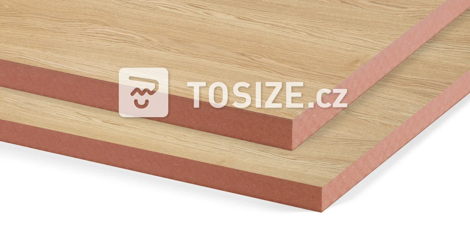 MDF fire retardant Oak mix veneer