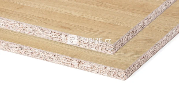 Chipboard Natural Oak mix veneer