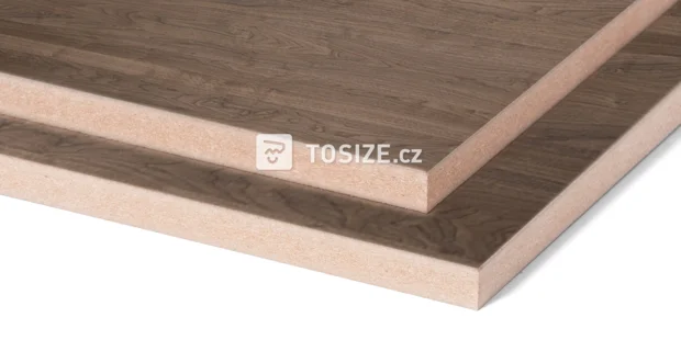 MDF Walnut American mix veneer