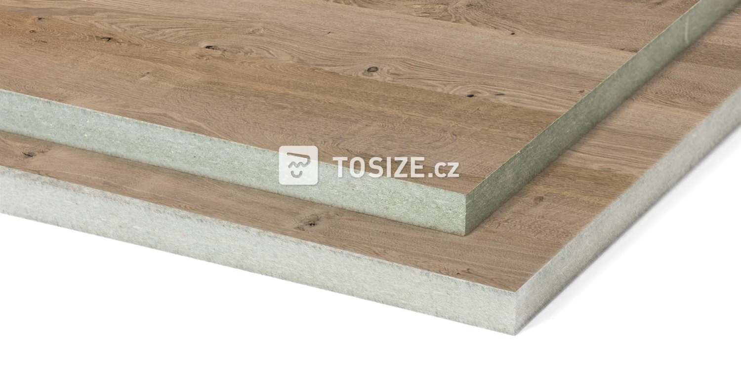 MDF Water-resistant Oak rustic veneer