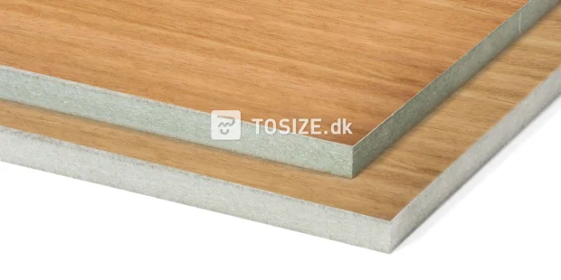 MDF Water-resistant eucalyptus Quartered veneer 19 mm