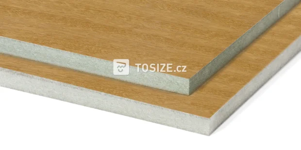 MDF Water-resistant Iroko Quartered veneer brushed