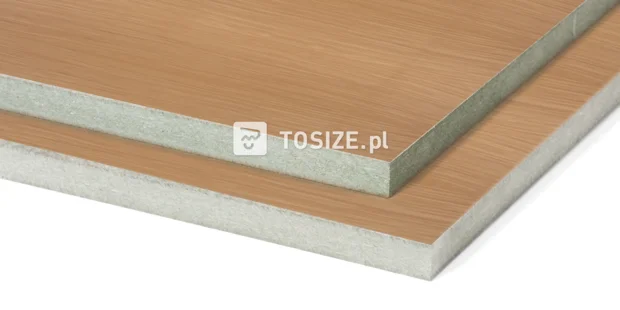 MDF Water-resistant Afrormosia Quartered veneer 19 mm