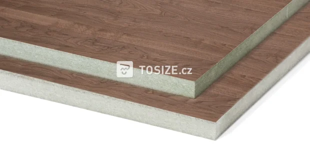 MDF Water-resistant Walnut American mix veneer 19 mm