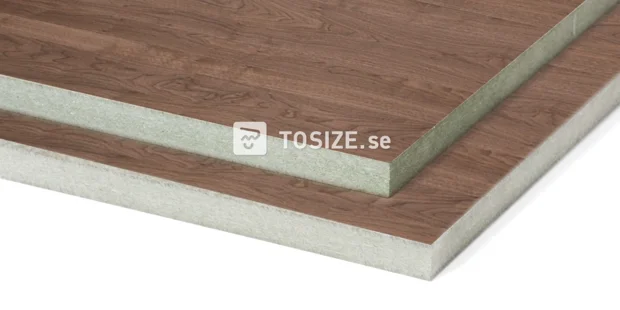 MDF Water-resistant Walnut American mix veneer 19 mm