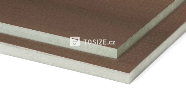 MDF Water-resistant Wengé Quartered veneer