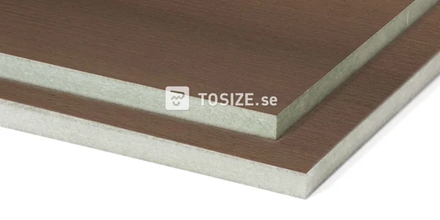 MDF Water-resistant Wengé Quartered veneer 19 mm