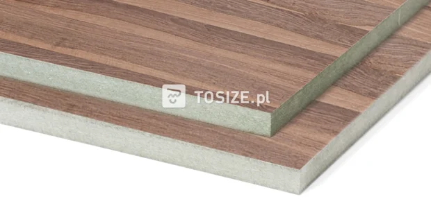 MDF Water-resistant Walnut European mix veneer 19 mm