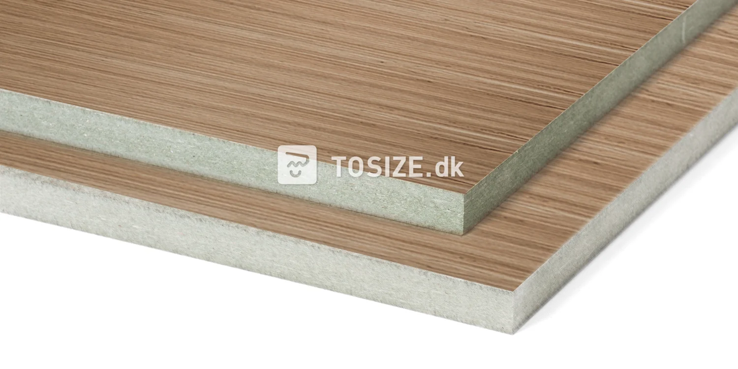 MDF Water-resistant Zebrano Quartered veneer