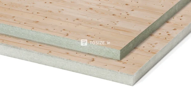 MDF Water-resistant spruce with knots mix veneer