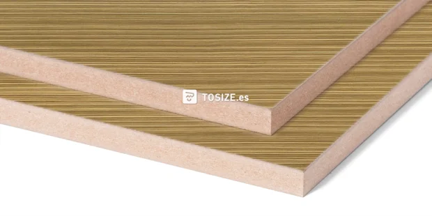 MDF Spica Zebrano Veneer 19 mm