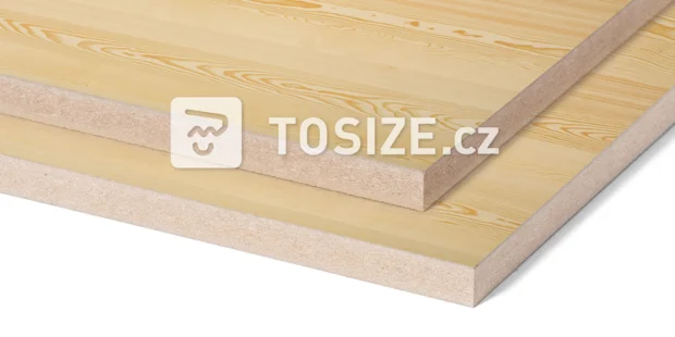 MDF Clean Spruce Veneer 19 mm