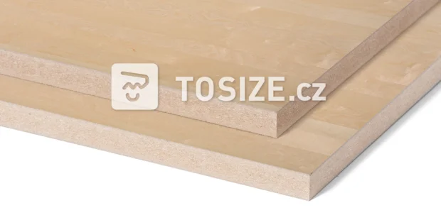 MDF Snow Birch Veneer 19 mm