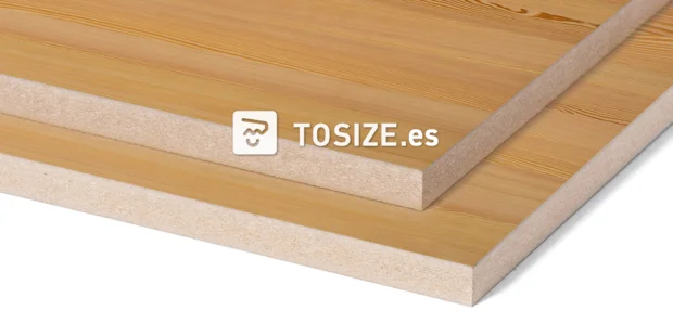MDF Spring Larch Veneer 19 mm