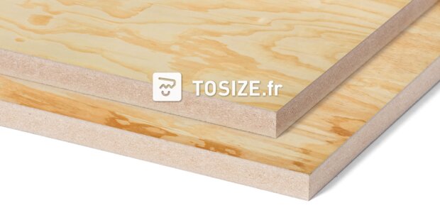 MDF Pine Wild replaqué