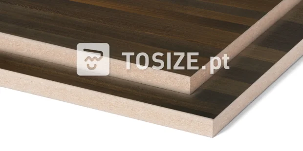 MDF Oak Smoked Robusta Veneer 19 mm