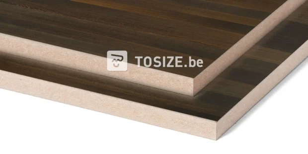 MDF Oak Smoked Robusta Gefineerd 19 mm