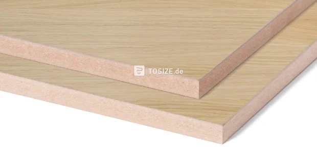 MDF Ivory Oak Veneer 19 mm