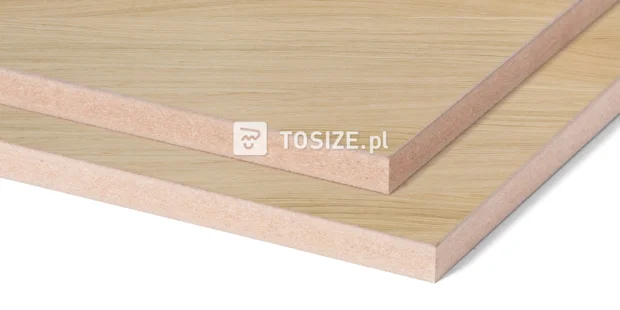 MDF Ivory Oak Veneer 19 mm