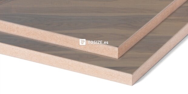 MDF Granite Walnut Rechapado