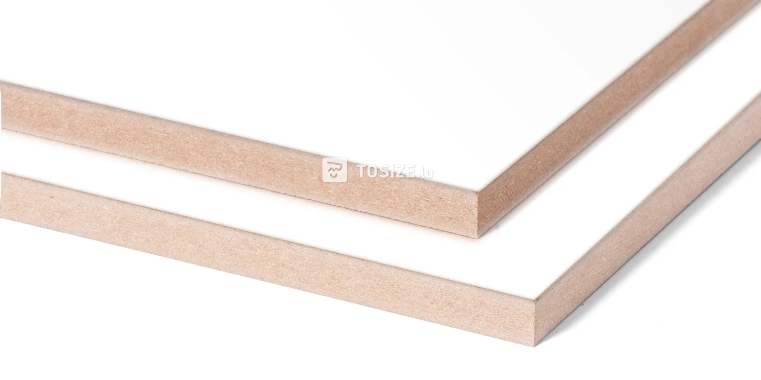 MDF Blanc Brillant Mélamine