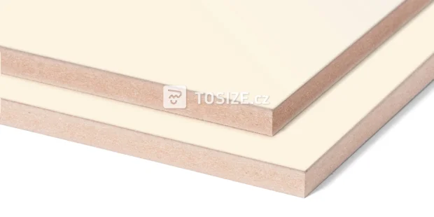 MDF Creme High Gloss Melamine