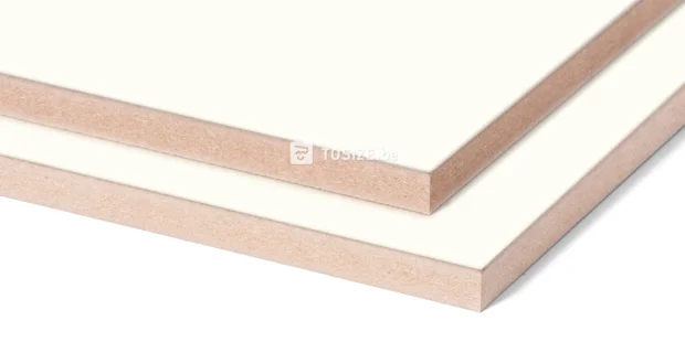 Meubelpaneel MDF W10410 SD Opaque white 18 mm