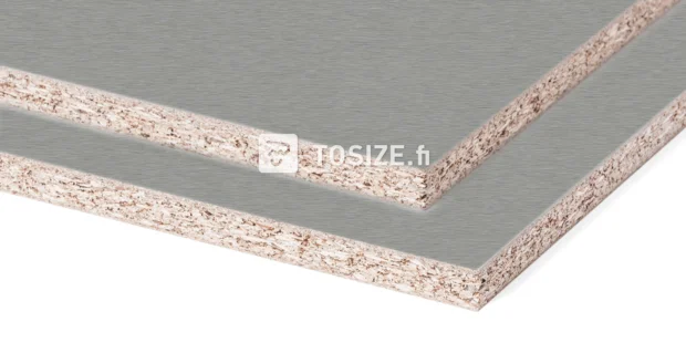 Furniture Board Chipboard F76112 SM Inox grey