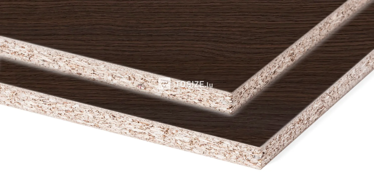 Panneau d'ameublement aggloméré NW Dark oak