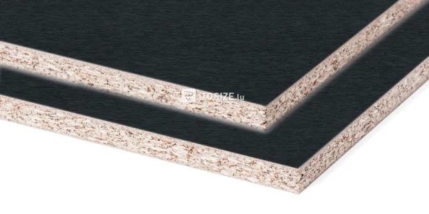 Furniture Board Chipboard F76141 SM Alux black 18 mm