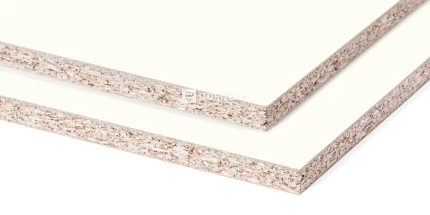 Panneau d'ameublement aggloméré U11026 HG Crystal white 18 mm