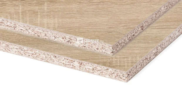 Möbelbauplatte spanplatte R20128 RU Sonoma oak light 10 mm