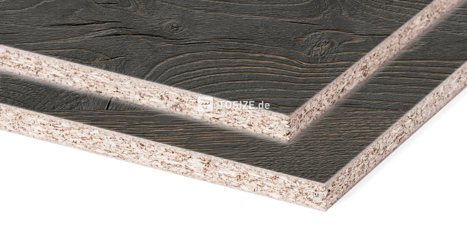 Möbelbauplatte spanplatte R20351 NW Flamed wood