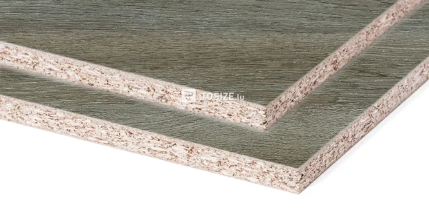 Panneau d'ameublement aggloméré R20285 NW Wilton oak reed 18 mm