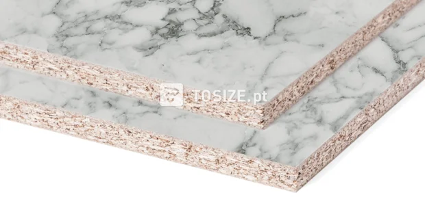 Furniture Board Chipboard S63009 SM Carrara marble 18 mm