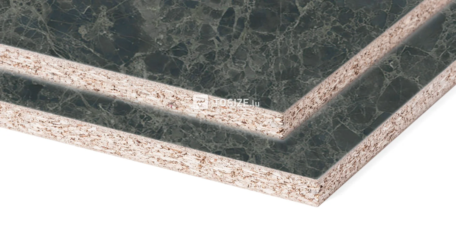 Möbelbauplatte spanplatte S68025 SM Kings marble green