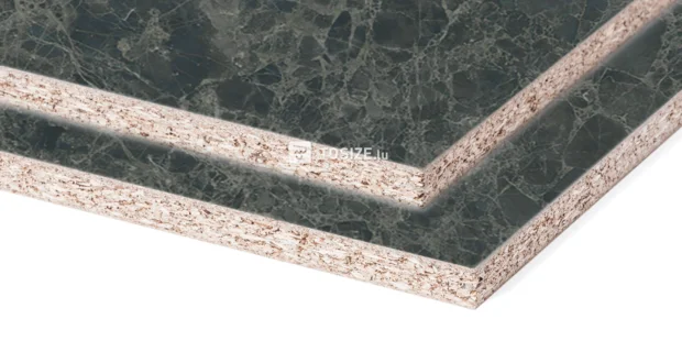 Panneau d'ameublement aggloméré S68025 SM Kings marble green 18 mm